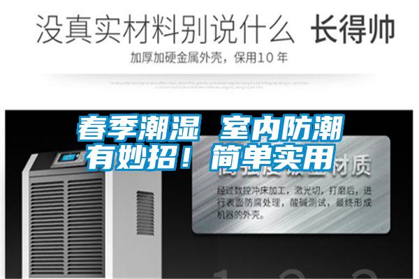 春季潮湿 室内防潮有妙招！简单实用