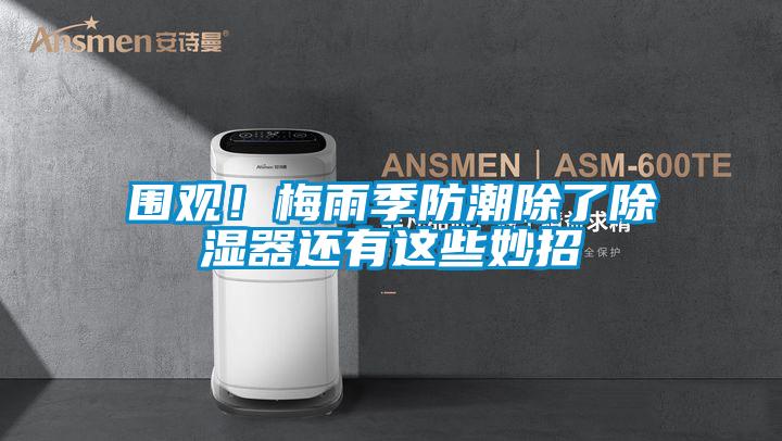 围观！梅雨季防潮除了香蕉视频一区二区器还有这些妙招