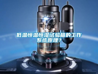 知识百科低温恒温恒湿试验箱的工作系统原理？