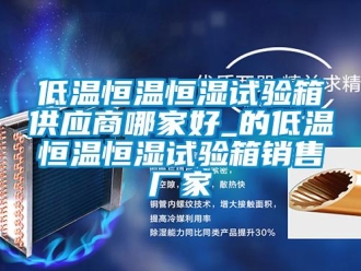 知识百科低温恒温恒湿试验箱供应商哪家好_的低温恒温恒湿试验箱销售厂家
