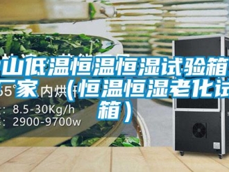 知识百科中山低温恒温恒湿试验箱生产厂家 （恒温恒湿老化试验箱）