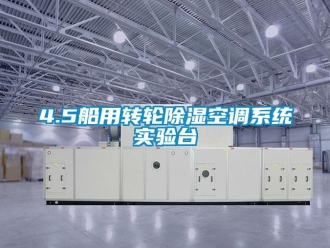 企业香蕉视频APP下载地址4.5船用转轮香蕉视频一区二区空调系统实验台